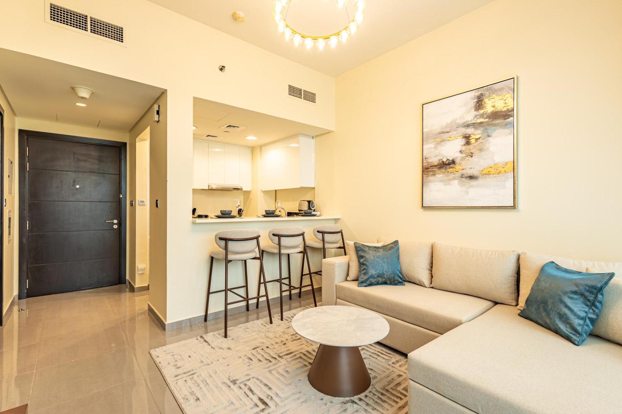 Apartment Stylish 1br Business Bay - Near Metro - Balcony With Views